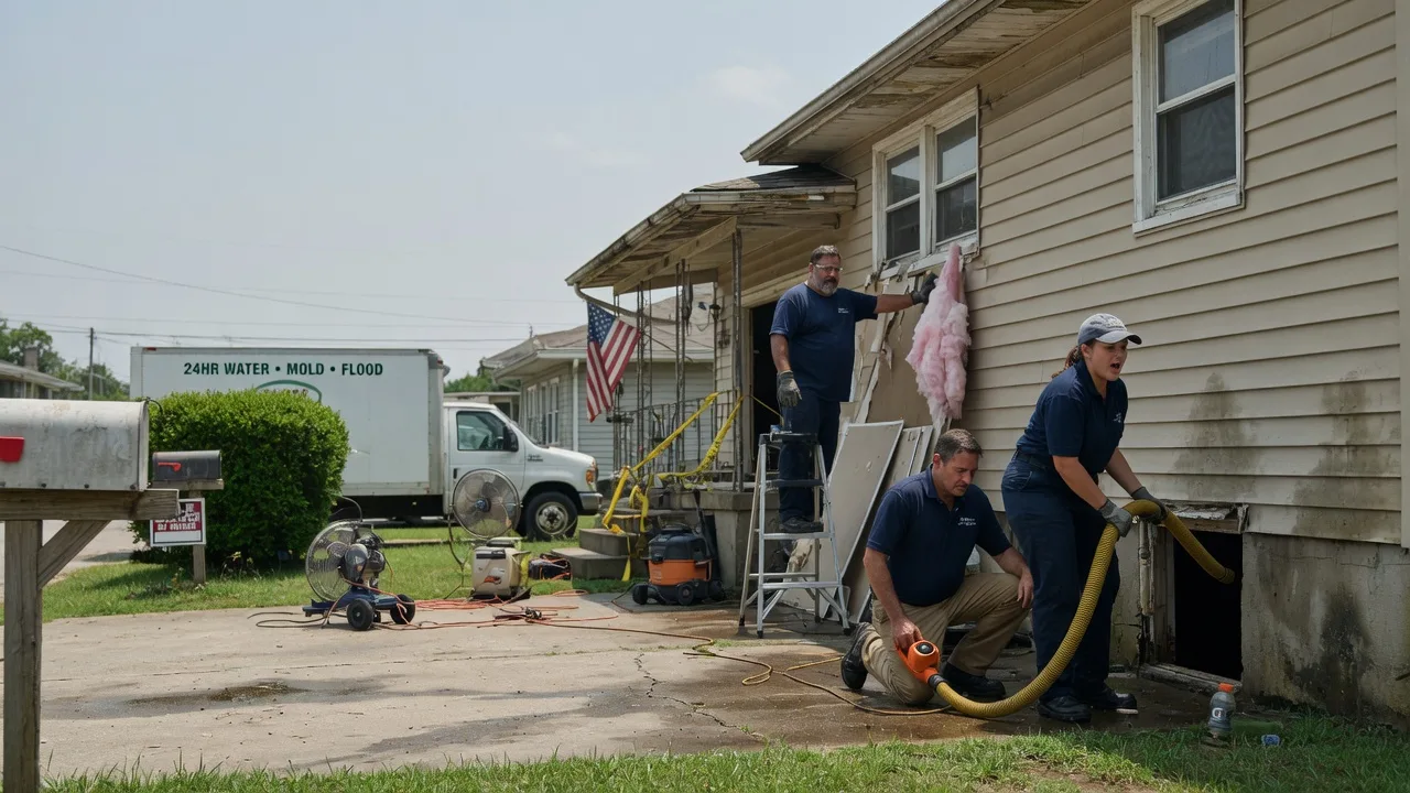 Water Damage Repair in Gilberts, IL near me